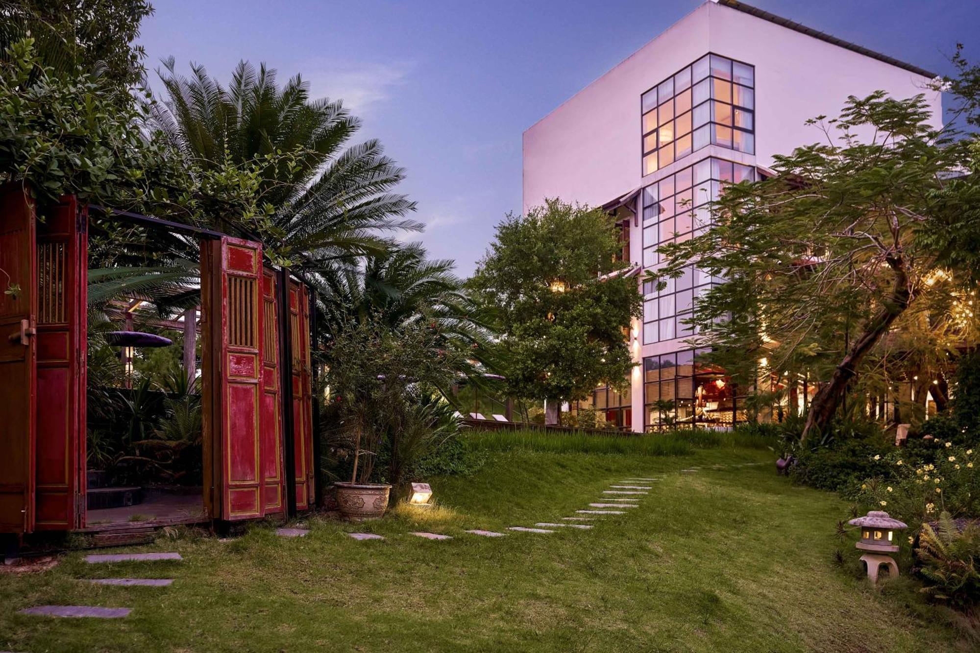 Hotel Anhill Boutique Hue Exterior foto