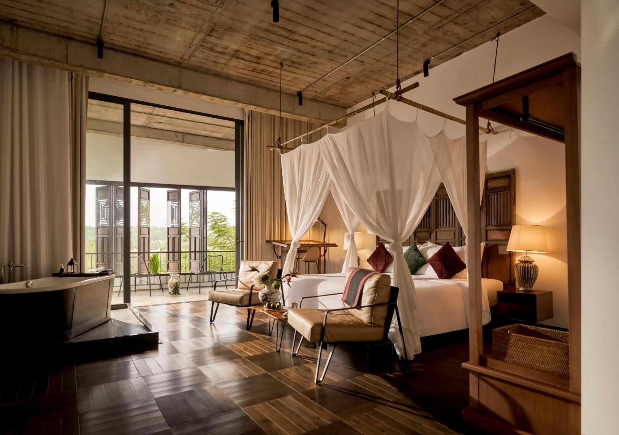Hotel Anhill Boutique Hue Exterior foto